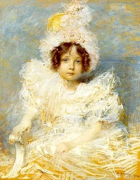 Charles Léandre - Ritratto di Mademoiselle Sybille Achard de Bonvouloir